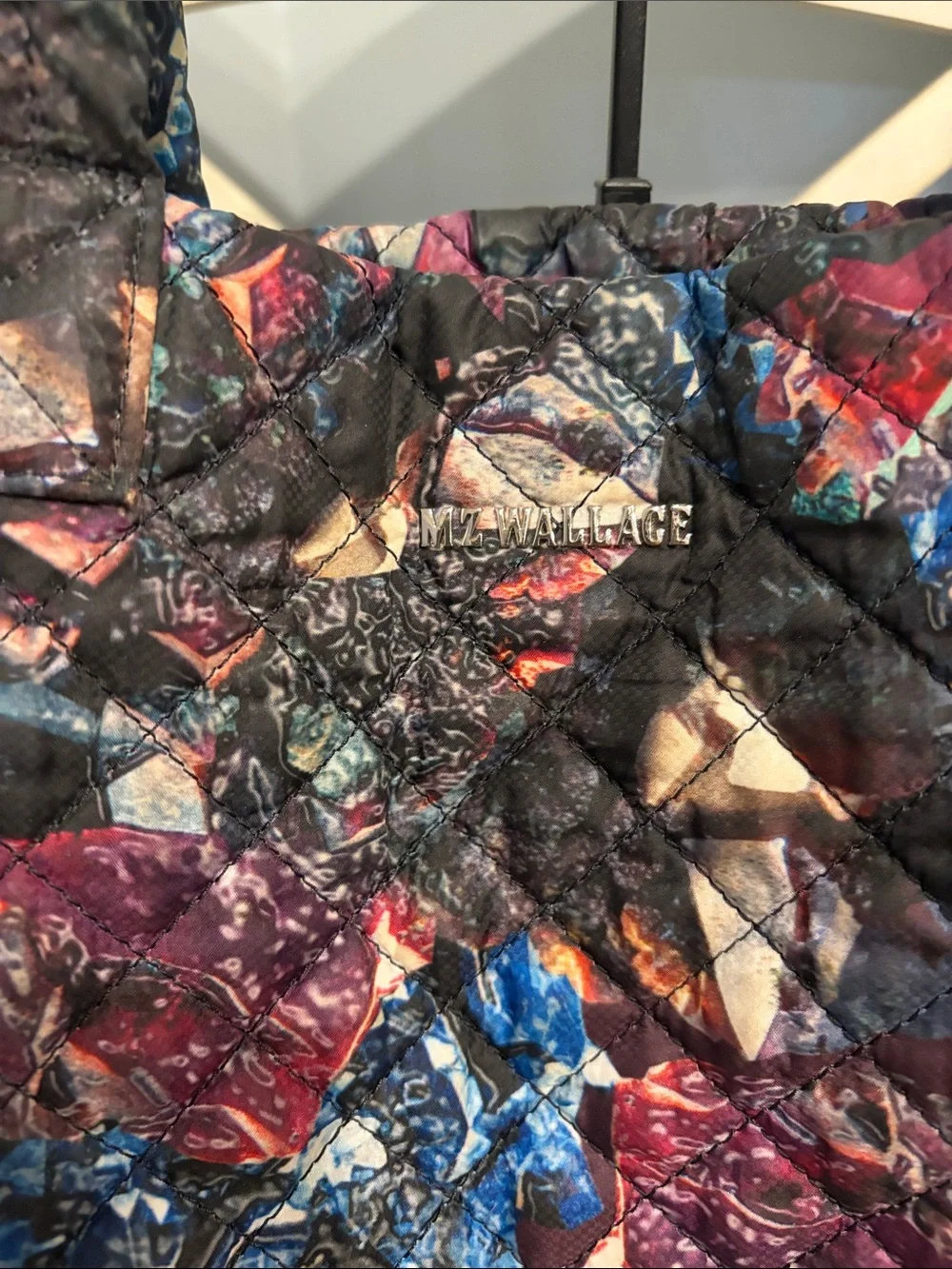 MZ WALLACE Jewel Multicolor Medium Metro Tote Bag